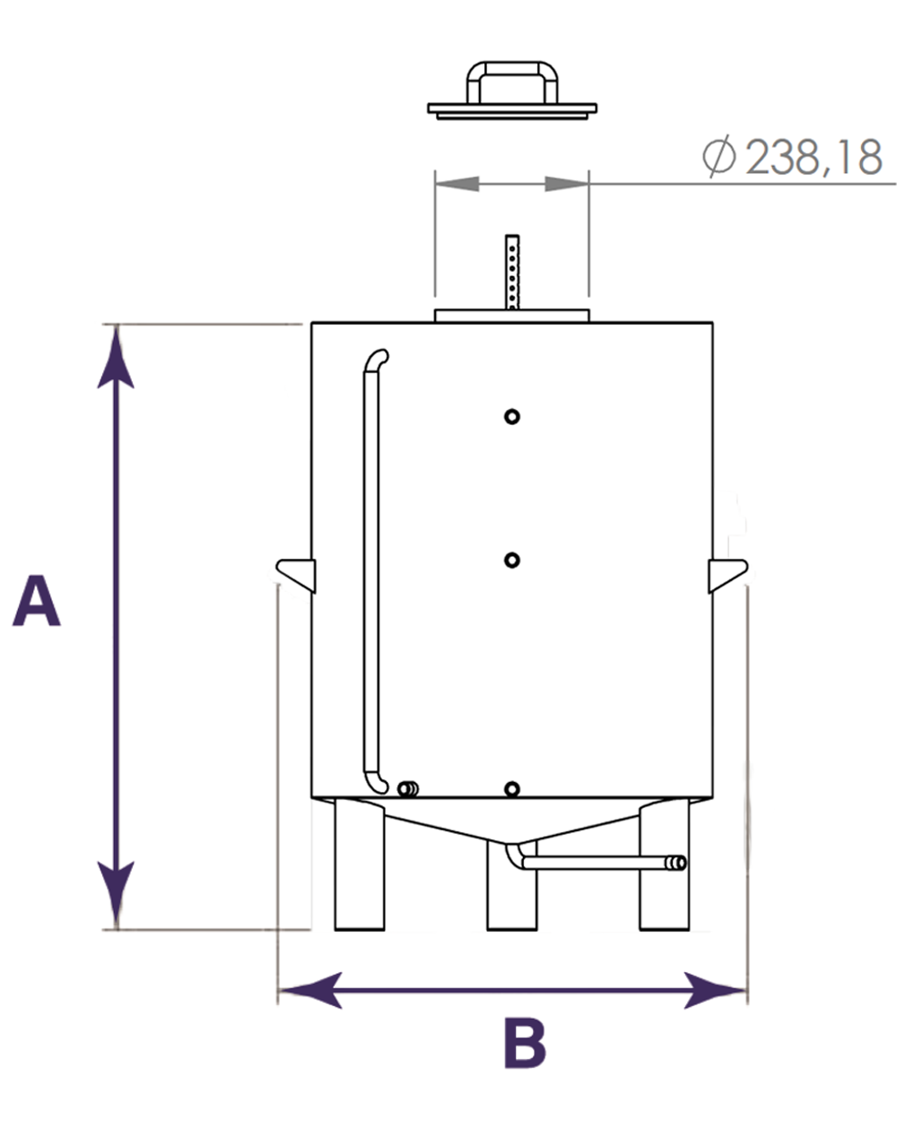 misturador de calda para drone