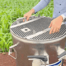 Misturador em Funcionamento